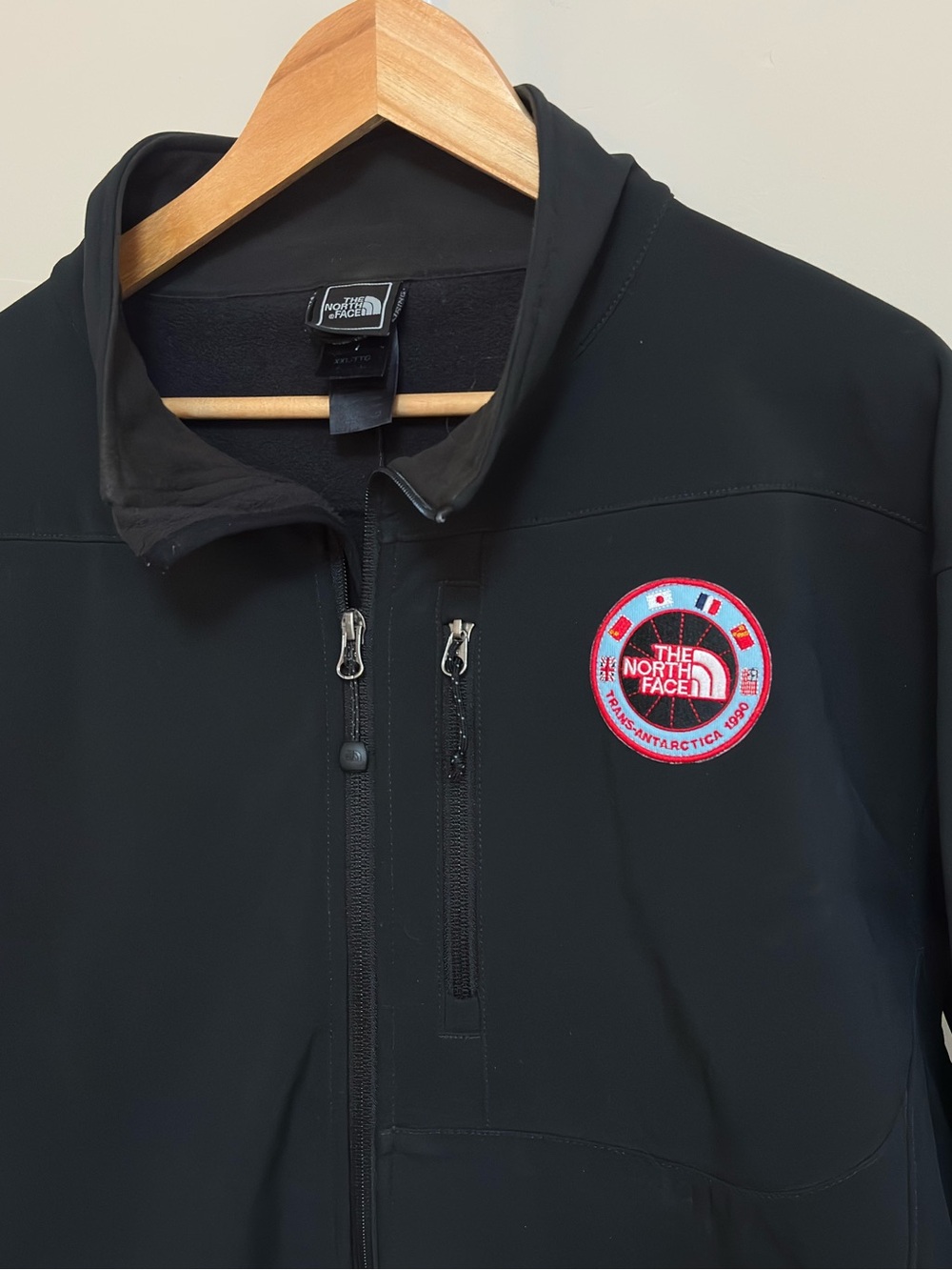 The North Face Trans-Antarctica 1990 APEX Softshell Jacket XXL Black - Picture 3 of 6